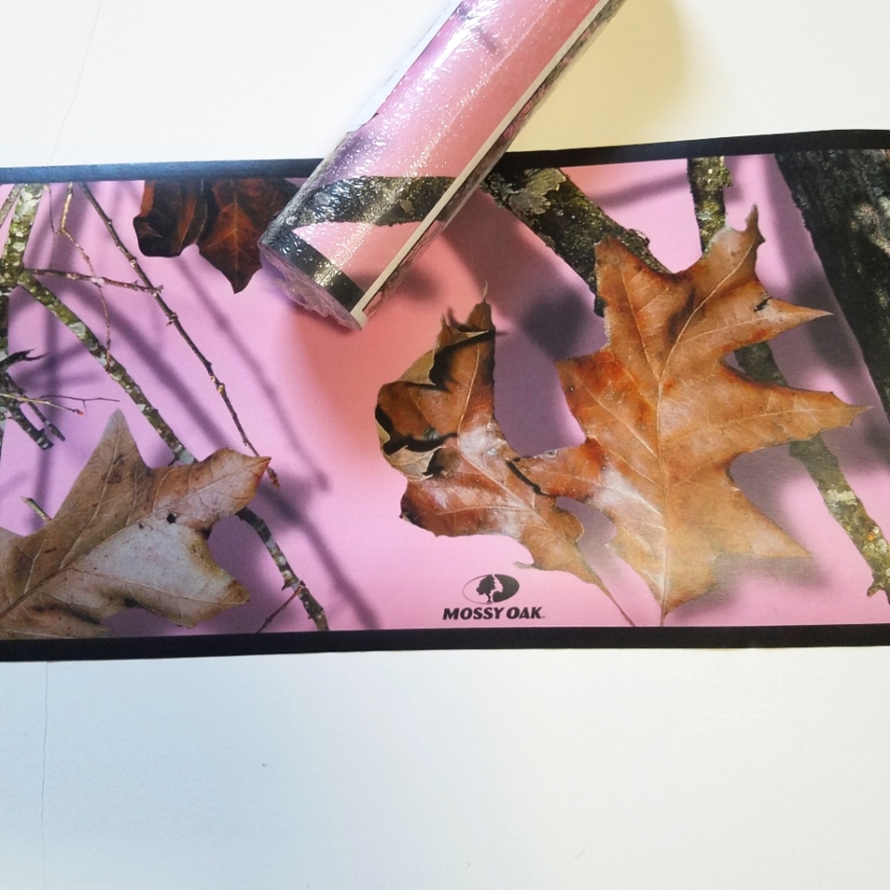 Wallpaper Border Pink Mossy Oak Camo